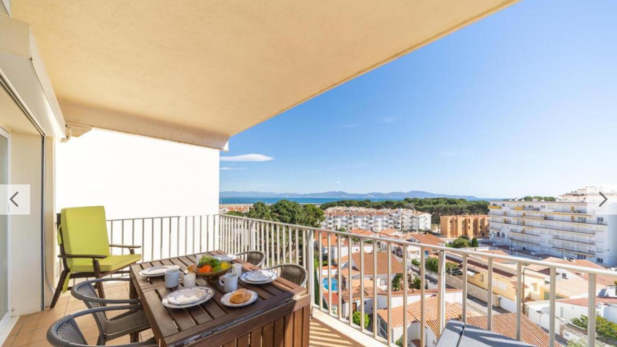Ferienwohnung Orsa-Atico Con Vista Al Mar Y Piscina L' Escala Exterior foto